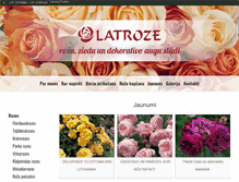 Tablet Screenshot of latroze.lv